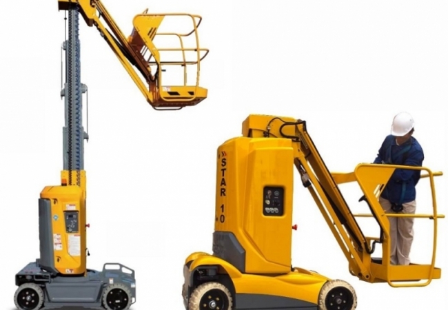 Nacele verticale electrice 10 m
